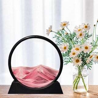 Foto 2 | Foto 2 | Cuadro Artístico Con Arena En Movimiento De Aoderun Deep Sea Sandscape 12 Cm Color Rosa - Venta Internacional.