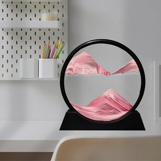 Foto 3 | Foto 3 | Cuadro Artístico Con Arena En Movimiento De Aoderun Deep Sea Sandscape 12 Cm Color Rosa - Venta Internacional.