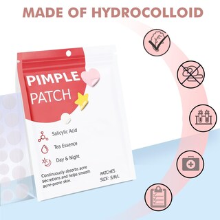 Foto 6 | Foto 6 | Pimple Patches Sunpik Para Rostro Con Ácido Salicílico 230 Unidades - Venta Internacional.