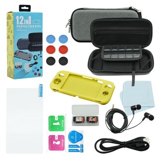 Foto 1 | Foto 1 | Paquete De Accesorios Nintendo Switch Lite 12 En 1 Amarillo - Venta Internacional.