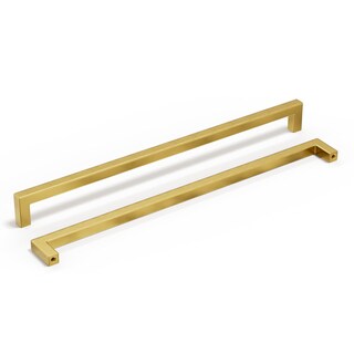 Foto 1 | Foto 1 | Armario Homdiy Handles De Latón Cepillado Y Acero Inoxidable Paquete De 6 - Venta Internacional.