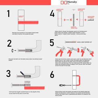 Foto 5 | Foto 5 | Armario Homdiy Handles De Latón Cepillado Y Acero Inoxidable Paquete De 6 - Venta Internacional.