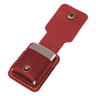 Foto 2 | Foto 2 | Funda De Cuero Turbosnail Para Encendedor Zippo (roja) - Venta Internacional.