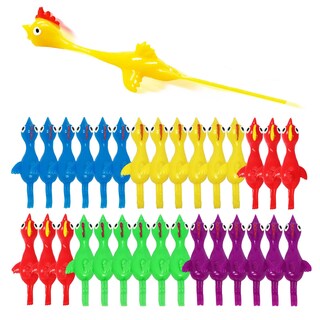 Foto 1 | Foto 1 | Rubber Chicken Slingshot Namii W Funny Gag Toys Paquete De 30 - Venta Internacional.