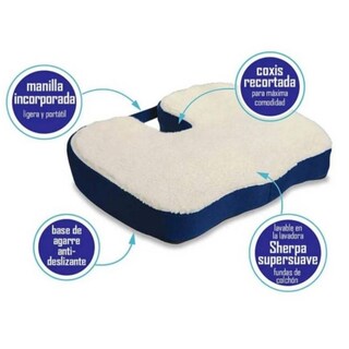 Foto 2 | Foto 2 | Gel De Espuma Multicapa Cushion Viscoelástico Lumbar Coxis Seen - Venta Internacional.