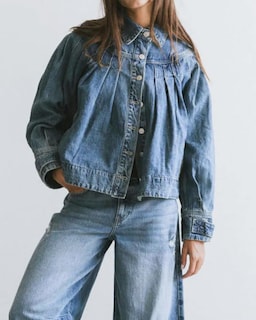 Foto 2 | Foto 2 | Chaqueta Vaquera Corta Ezapine De Manga Larga Para Mujer - Venta Internacional.