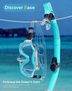 Foto 7 | Foto 7 | Set De Esnórquel Para Adultos Kwambiri Dry-top De Snorkeling Gear - Venta Internacional.