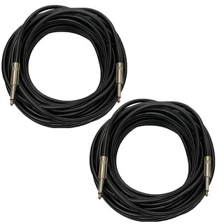 Foto 1 | Foto 1 | Cables De Altavoz Heytones Professional 12 Awg 7 6 M 1/4 Ts Paquete De 2 - Venta Internacional.