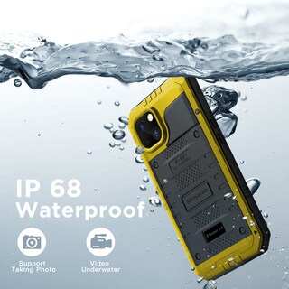 Foto 5 | Foto 5 | Funda Impermeable Mitywah Para Iphone 14 De 6.1 Pulgadas Color Amarillo - Venta Internacional.
