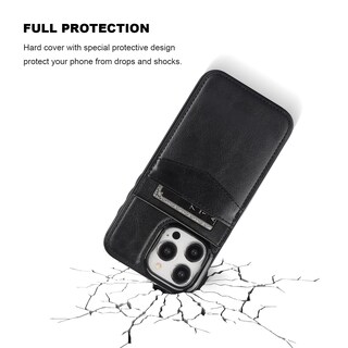 Foto 7 | Foto 7 | Funda Tipo Cartera Para Iphone 16 Pro Max Kihuwey Con Magsafe Black - Venta Internacional.