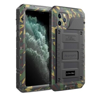 Foto 1 | Foto 1 | Funda Beasyjoy De Metal Impermeable Para Iphone 11 Pro Max - Venta Internacional.