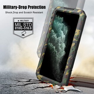 Foto 4 | Foto 4 | Funda Beasyjoy De Metal Impermeable Para Iphone 11 Pro Max - Venta Internacional.