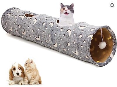 Foto 7 | Foto 7 | Fotoluminiscencia Autoluminiscente Plegable Cat Tunnel Luckitty - Venta Internacional.