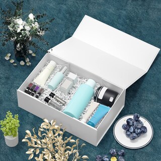 Foto 5 | Foto 5 | Caja De Regalo Ryddoy Blanca Paquete De 5 Unidades 24 X 15 X 7 5 Cm Con Cierre Magnético - Venta Internacional.