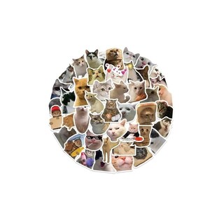 Foto 1 | Foto 1 | Pegatinas Autoadhesivas Para 50 Gatitos Michnis  De 5 A 8 Cm - Venta Internacional.