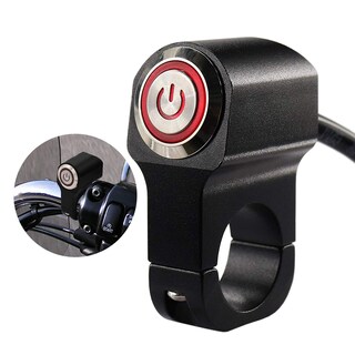 Foto 1 | Foto 1 | Interruptor De Faros Delanteros Para Moto Atv Manillar De Bicicleta 12 V 10 A. - Venta Internacional.