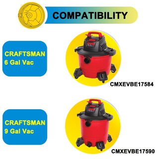 Foto 2 | Foto 2 | Bolsas De Vacío Spacetent Cmxzvbe39970 Para Craftsman De 6 A 9 Galones - Venta Internacional.