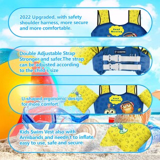 Foto 4 | Foto 4 | Chaleco De Natación Chriffer Kids Para Niños De 9 A 30 Kg Y Niñas De 2 A 7 Años - Venta Internacional.