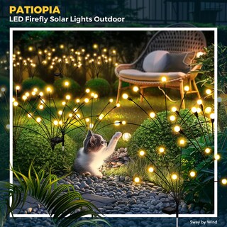 Foto 7 | Foto 7 | Luces Solares De Jardín Patiopia 60 Led Firefly Outdoor Paquete De 6 - Venta Internacional.