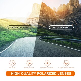 Foto 4 | Foto 4 | Gafas De Sol Deportivas Polarizadas Con Protección Uv400 Para Hombre - Venta Internacional.