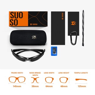 Foto 5 | Foto 5 | Gafas De Sol Deportivas Polarizadas Con Protección Uv400 Para Hombre - Venta Internacional.
