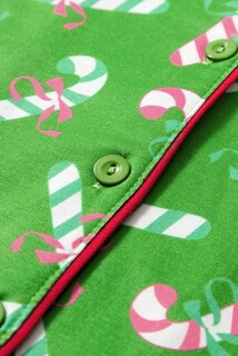 Foto 5 | Foto 5 | Conjunto De Pijama Kevamolly Para Mujer Bastón De Caramelo Navideño Color Verde L - Venta Internacional.
