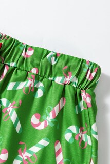 Foto 7 | Foto 7 | Conjunto De Pijama Kevamolly Para Mujer Bastón De Caramelo Navideño Color Verde L - Venta Internacional.