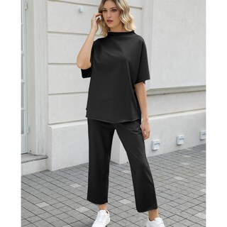 Foto 5 | Foto 5 | Conjunto De Atuendo Seeluna Para Mujer Manga 3/4 Color Negro Talla S - Venta Internacional.