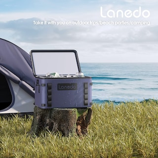 Foto 6 | Foto 6 | Bolsa Térmica Lanedo Soft Cooler Para 36 Latas Y 25 Botellas (gris) - Venta Internacional.