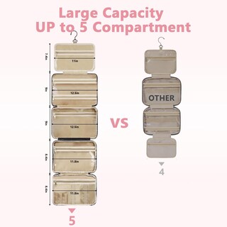 Foto 5 | Foto 5 | Neceser De Viaje Urophylla Desmontable Para Mujer - Venta Internacional.