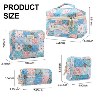 Foto 4 | Foto 4 | Bolsa De Maquillaje Natinsa Cute Para Mujer  Viajes Y Cosméticos  4 Unidades - Venta Internacional.
