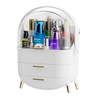 Foto 1 | Foto 1 | Caja De Maquillaje Massy Con Forma De Huevo Ovalada  Blanca - Venta Internacional.