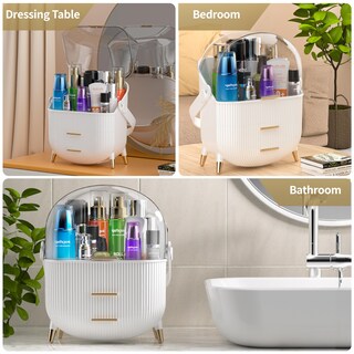 Foto 3 | Foto 3 | Caja De Maquillaje Massy Con Forma De Huevo Ovalada  Blanca - Venta Internacional.