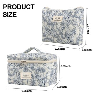 Foto 6 | Foto 6 | Bolsa Organizadora De Viaje Acolchada De Algodón Viwime Para Cosméticos - Venta Internacional.