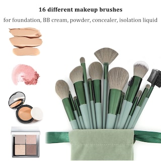 Foto 3 | Foto 3 | Juego De Brochas De Maquillaje Koccido Kit De Maquillaje De 30 Piezas Con Bolsa De Almacenamiento - Venta Internacional.