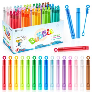Foto 1 | Foto 1 | Varita De Burbujas Inscraft Paquete De 90 Unidades Tamaño Pequeño 15 Colores Para Niños - Venta Internacional.