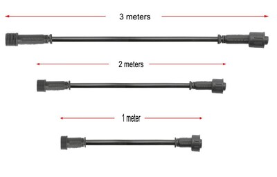 Foto 2 | Foto 2 | Paquete De 5 Cables De Extensión Fvtled De 3 M Y 5 Pines Para Luz De Cubierta Led Rgbw - Venta Internacional.