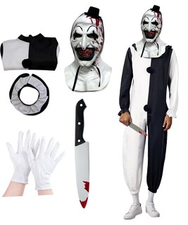 Foto 1 | Foto 1 | Disfraz De Pigmiss Adult Art The Clown Scary Horror Halloween - Venta Internacional.