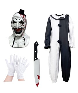 Foto 2 | Foto 2 | Disfraz De Pigmiss Adult Art The Clown Scary Horror Halloween - Venta Internacional.