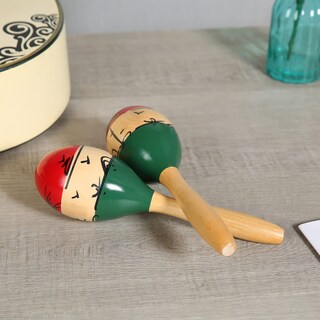 Foto 6 | Foto 6 | Juego De 2 Rumberas Maracas Domg Professional De Madera - Venta Internacional.