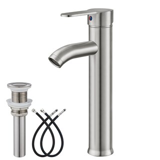 Foto 1 | Foto 1 | Grifo De Baño Gotonovo Con Un Orificio Y Una Sola Manija Níquel Cepillado - Venta Internacional.