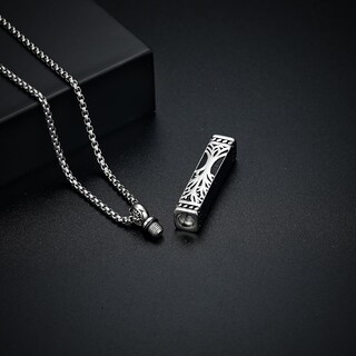 Foto 5 | Foto 5 | Collar De Plata Con Forma De Urna Imrsanl Con Forma De Árbol De La Vida De Cremation Jewelry - Venta Internacional.