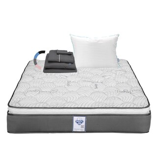 Foto 1 | Foto 1 | Colchón Spring Air Prestige Individual + Almohada Royal + Sábanas Royal