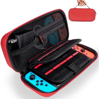 Foto 1 | Foto 1 | Funda De Transporte Deruitu Compatible Con Nintendo Switch Red - Venta Internacional.