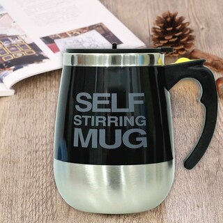Foto 5 | Foto 5 | Taza Agitadora De Acero Inoxidable 400 Ml Mezcla Automática Para Bebidas Y Té - Venta Internacional.