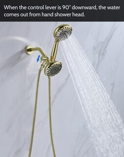Foto 5 | Foto 5 | Desviador De Brazo De Ducha G-promise De Metal Macizo Dorado Pulido - Venta Internacional.