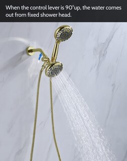 Foto 6 | Foto 6 | Desviador De Brazo De Ducha G-promise De Metal Macizo Dorado Pulido - Venta Internacional.