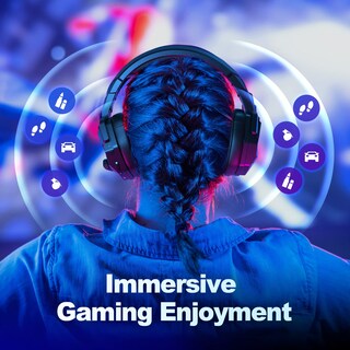 Foto 2 | Foto 2 | Auriculares Inalámbricos Para Juegos Deebox Con Micrófono Para Pc Ps4 Ps5 - Venta Internacional.