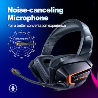 Foto 3 | Foto 3 | Auriculares Inalámbricos Para Juegos Deebox Con Micrófono Para Pc Ps4 Ps5 - Venta Internacional.