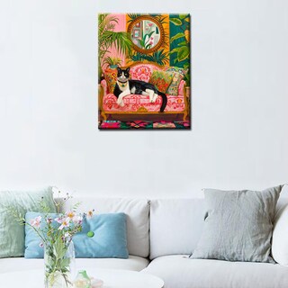 Foto 2 | Foto 2 | Kit De Pintura Por Números Aihonmin Tuxedo Cat Jungle Flowers - Venta Internacional.